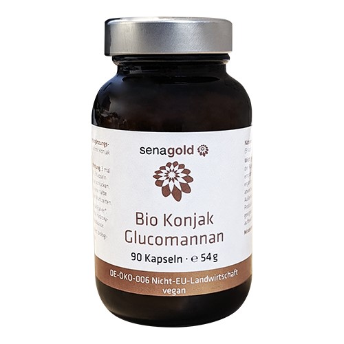 Bio Konjak Glucomannan, 90 Kapseln Bio Konjak Glucomannan, 90 Kapseln