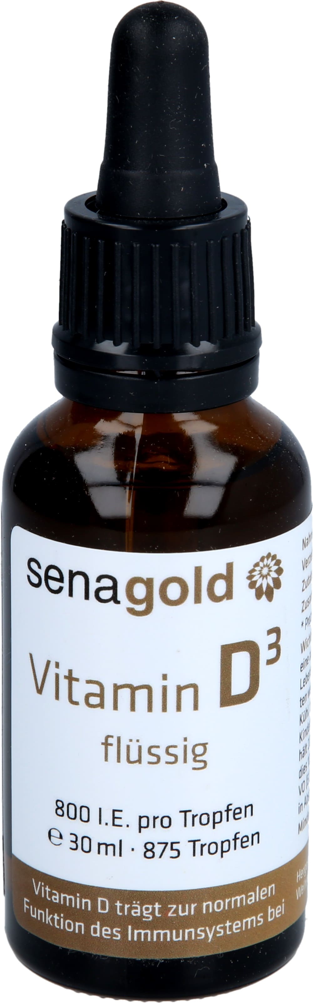 Vitamin D³ flüssig, 800 I.E. pro Tropfen Vitamin D³ flüssig, 800 I.E. pro Tropfen